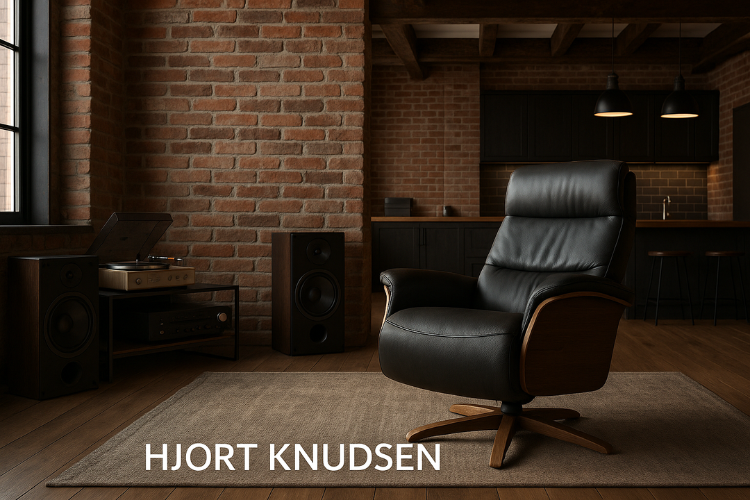 Hjort Knudsen 30" 8280 Leather Recliner Chair
