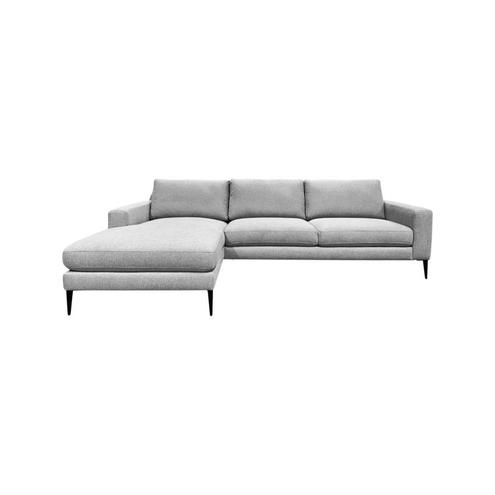 Holland Sectional LHF Chaise - Nickel