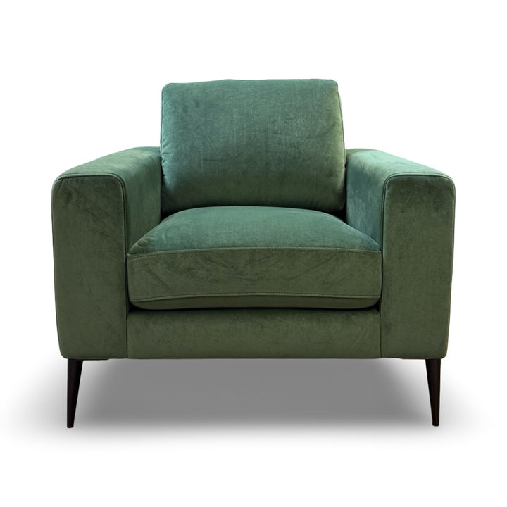 Holland 36" Velvet Accent Chair - Fern