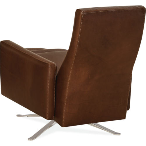 L1728-01RS Leather Recliner Swivel Chair — Lee Industries