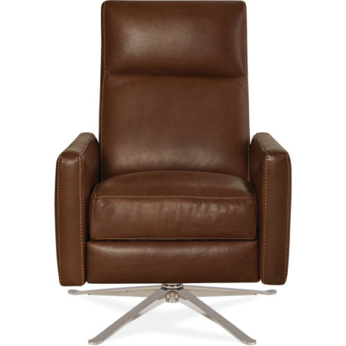 L1728-01RS Leather Recliner Swivel Chair — Lee Industries