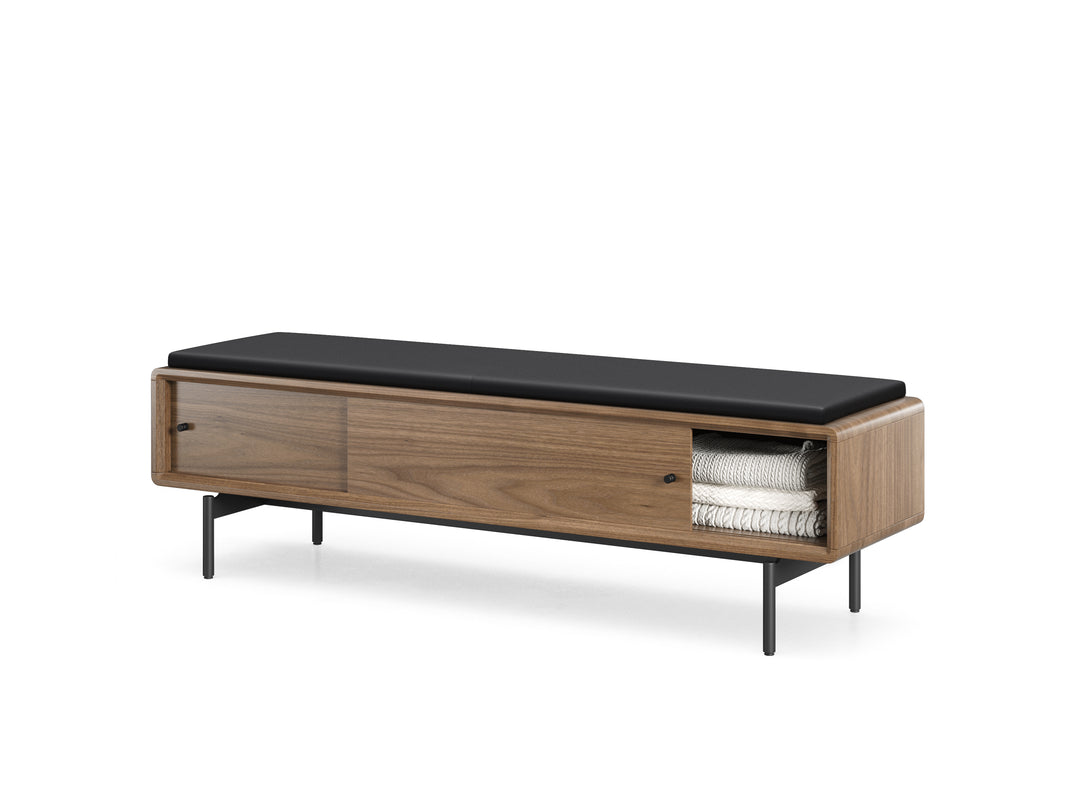 LINQ Bedroom 9102 Storage Bench | Leather