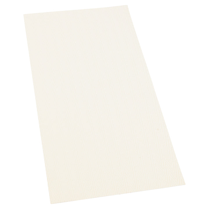 PANELUX™ stone - Linenweave Ivory Flexible Stone (2' x 4') Wall Panel (4 pack)