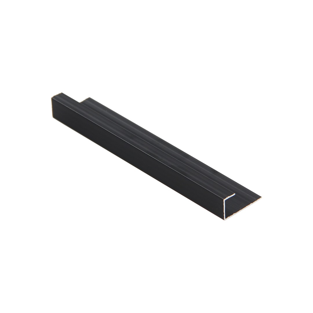 PANELUX™ wood Trim Accessories – Black (For WPC Wood Panels)