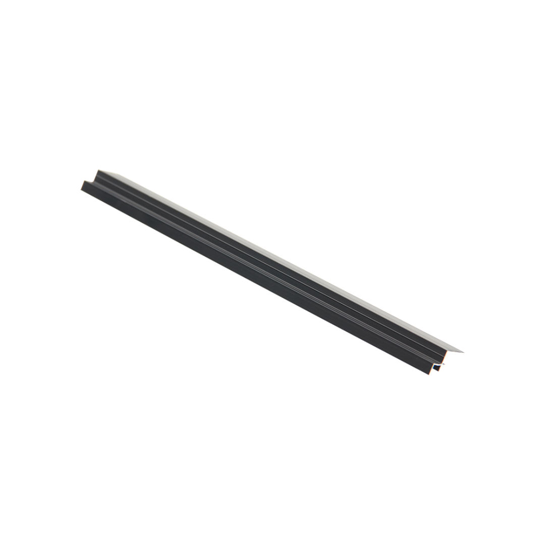 PANELUX™ wood Trim Accessories – Black (For WPC Wood Panels)