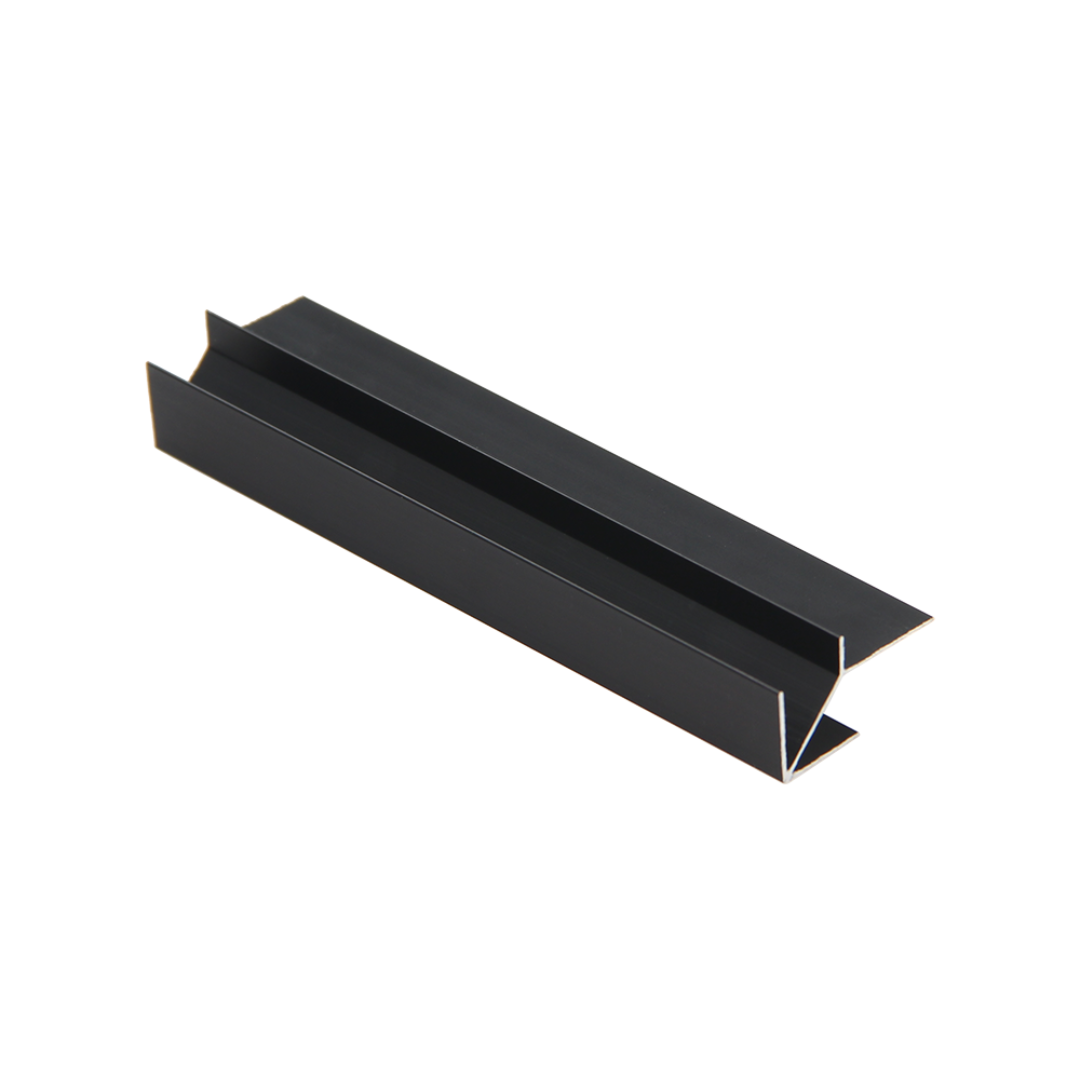 PANELUX™ wood Trim Accessories – Black (For WPC Wood Panels)