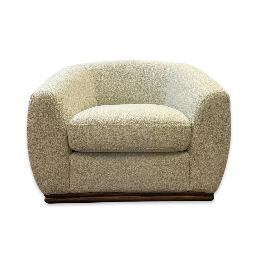 Curve 42" Accent Chair - Cobblestone