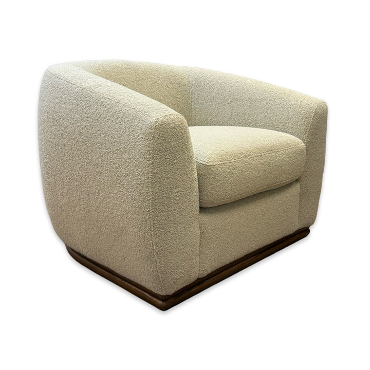 Curve 42" Accent Chair - Cobblestone