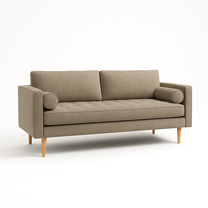 Retreat 82.75" Fabric Sofa - Cobblestone
