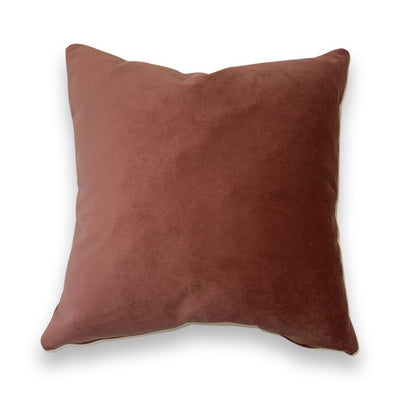 Velvet Pillows with 100% Feather Insert - Musk