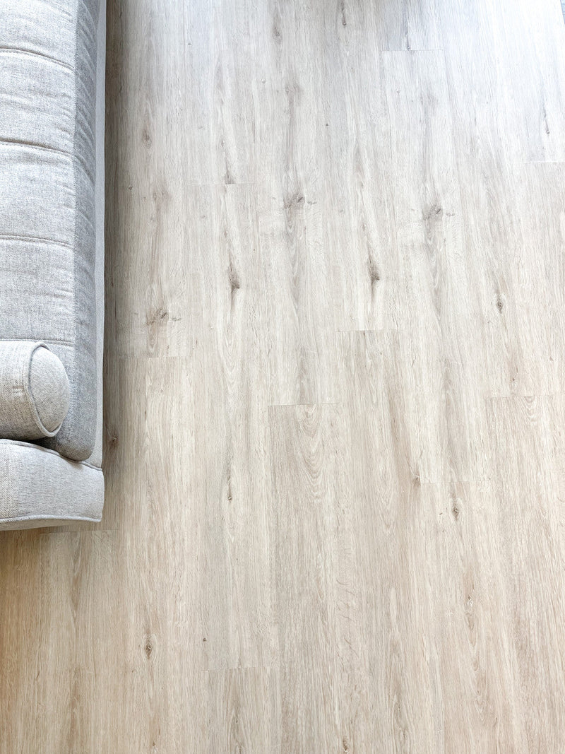 White oak SPC vinyl plank flooring Calgary