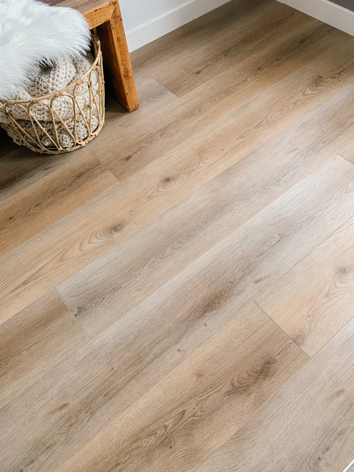 SPC Blonde Grey Click Vinyl Plank Flooring