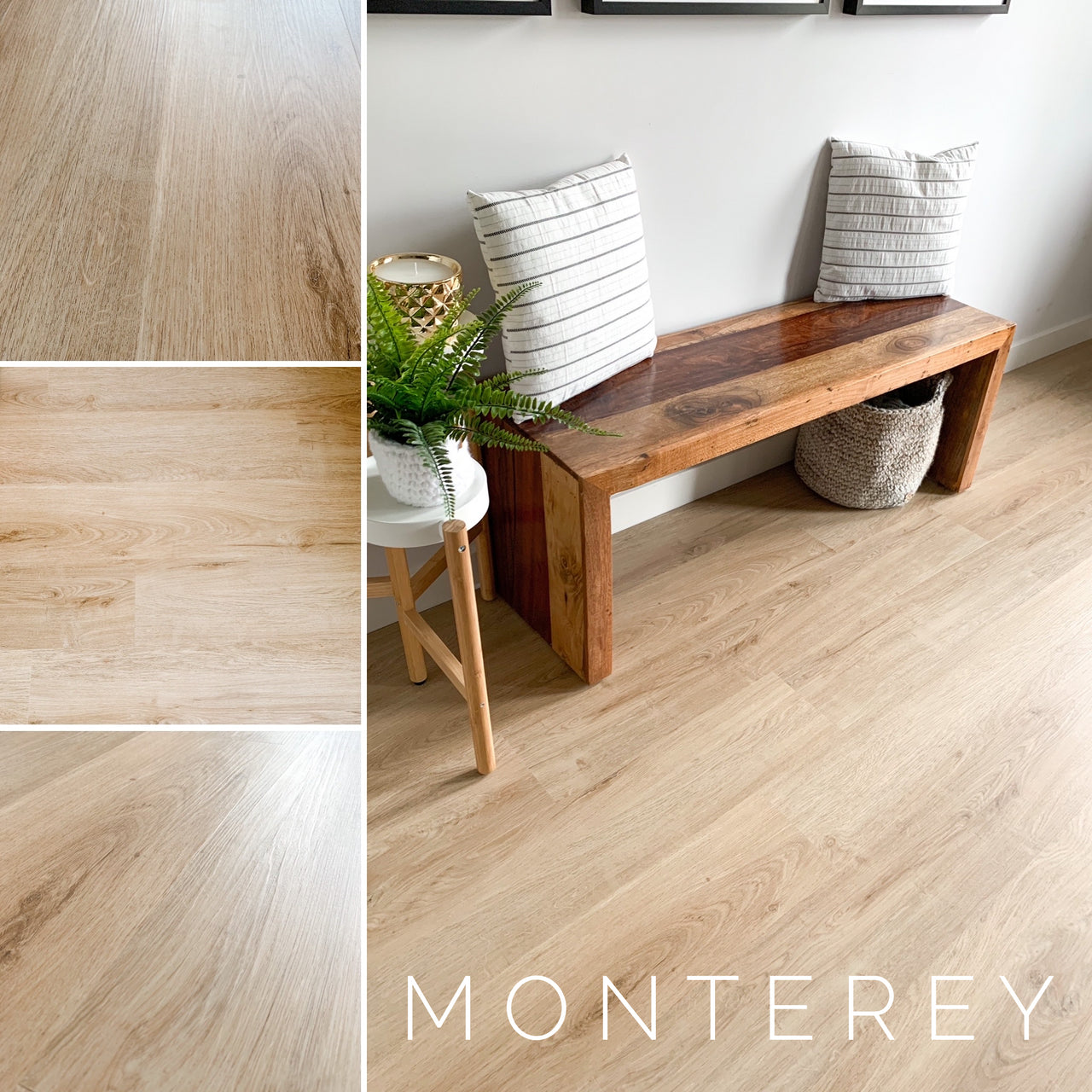 Blonde Natural Oak Vinyl Plank Flooring