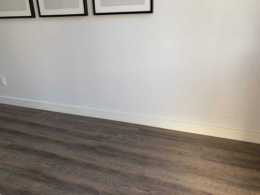 Medium Brown SPC Vinyl Plank Flooring