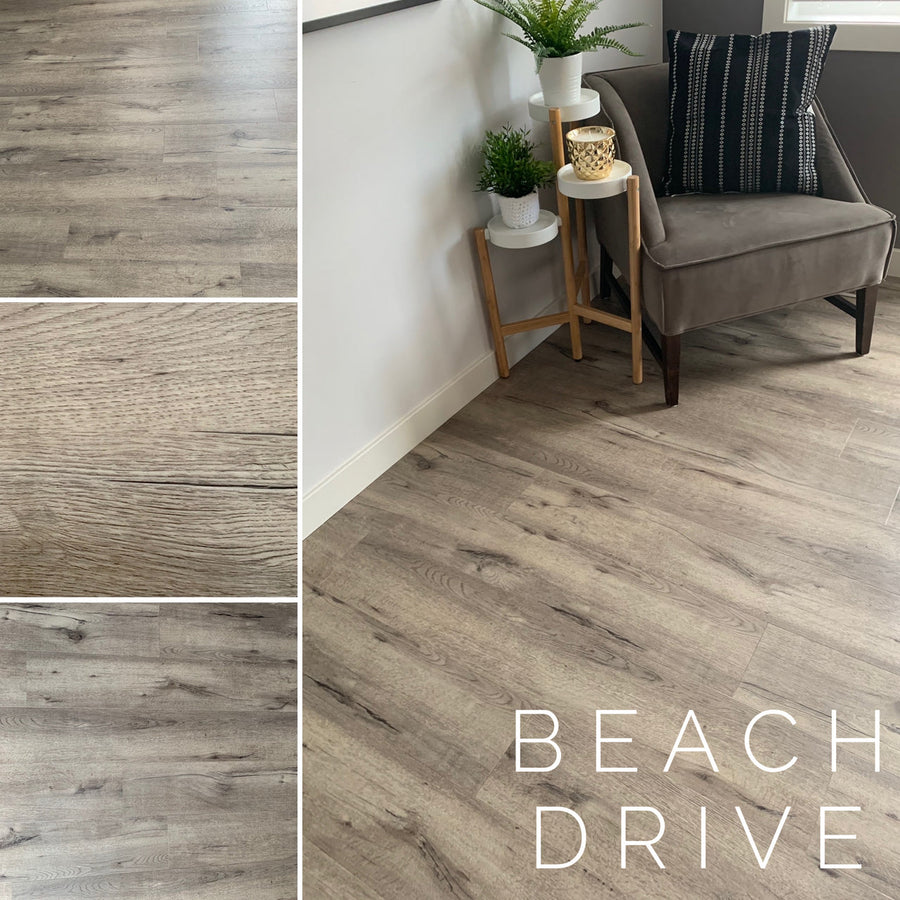 light wood Vinyl Plank Flooring with grey hue