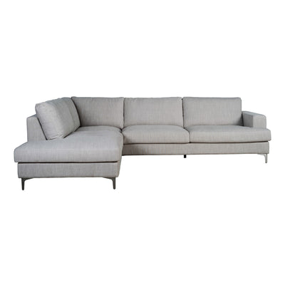 Feather Sectional - Dovetail Linen