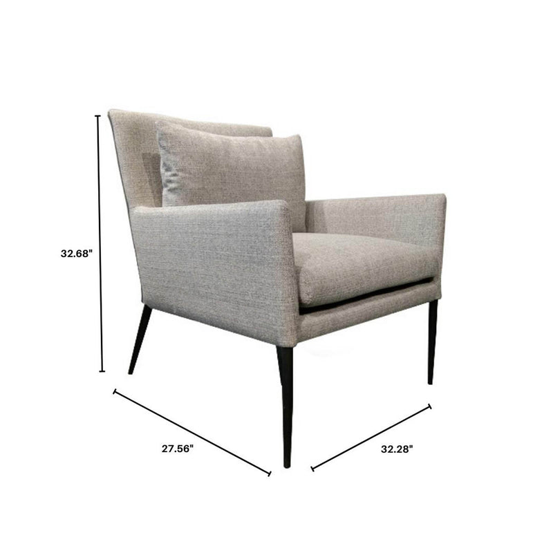 Jett Lounge Chair - Garda Grey