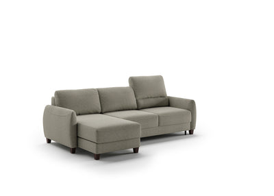Luonto sectional sleeper in the couch position 