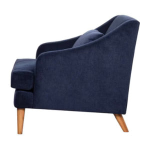 Missy Club Chair - Navy Chenille