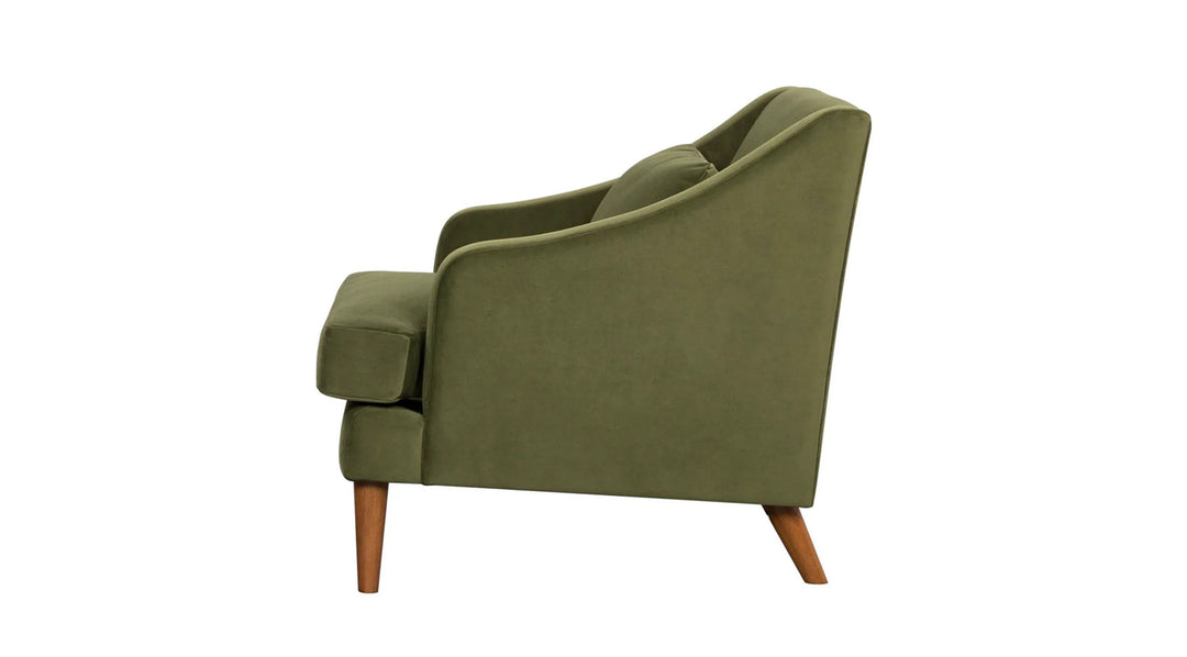 Missy Club Chair - Green Velvet