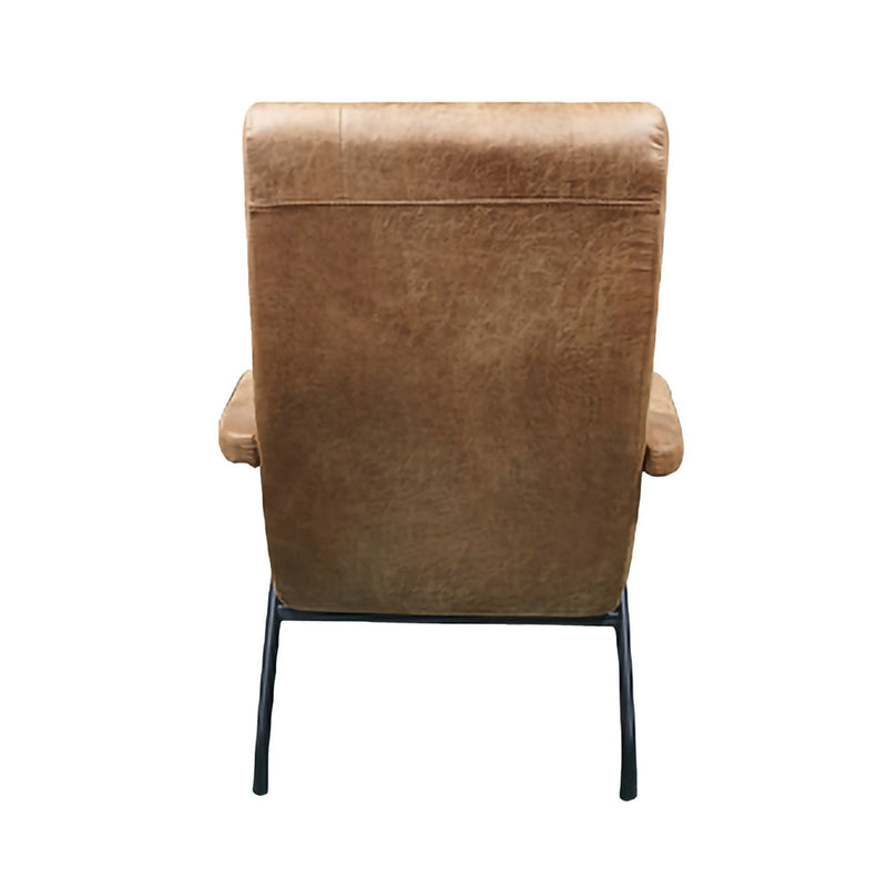 Retro Lounge Chair - Calcio Tan