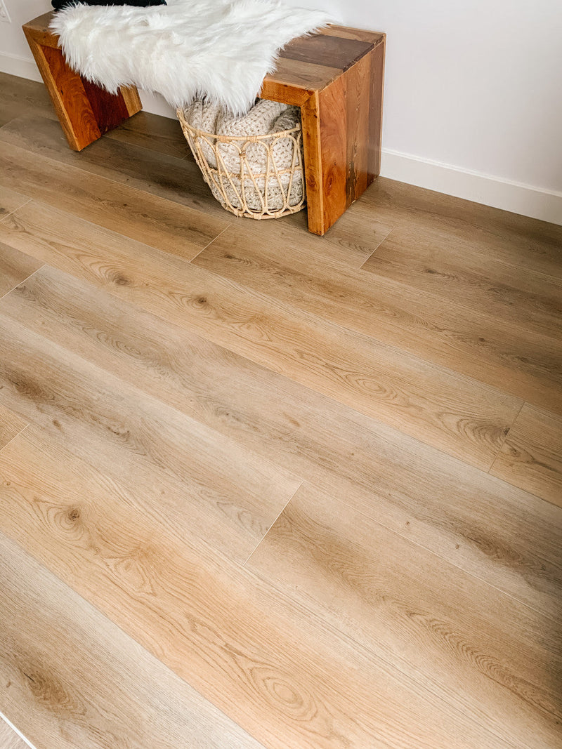 SPC Blonde Grey Click Vinyl Plank Flooring