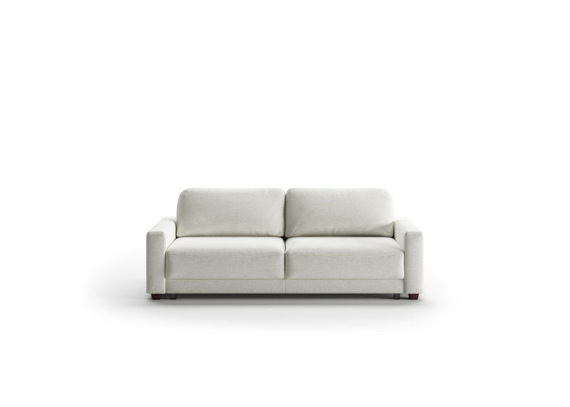 white King Size Sofa Sleeper in couch form