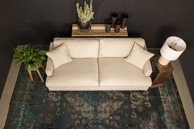 Cream Fabric Sofa