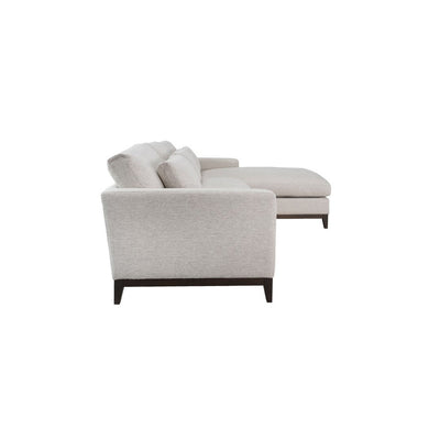 Cream Fabric Sectional Sofa