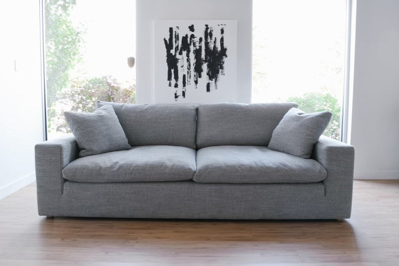 Grey Cloud Couch in a living room