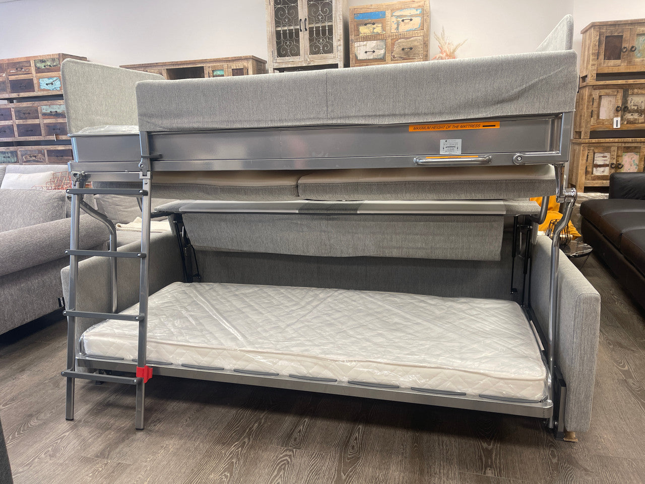 High sleeper bed with sofa hotsell