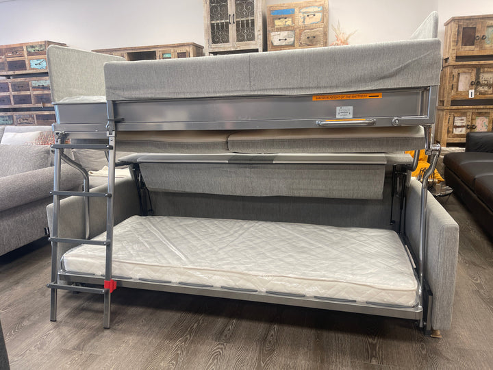 Bunk Bed Sleeper sofa in Parker&Rome showroom