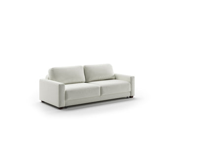 white King Size Sofa Sleeper in couch form