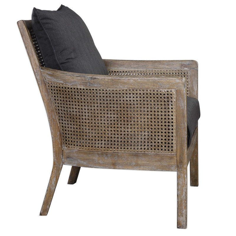 Contemporary Solid wood Accent Chair