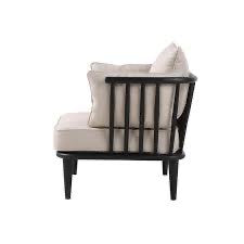 Linen Club Chair