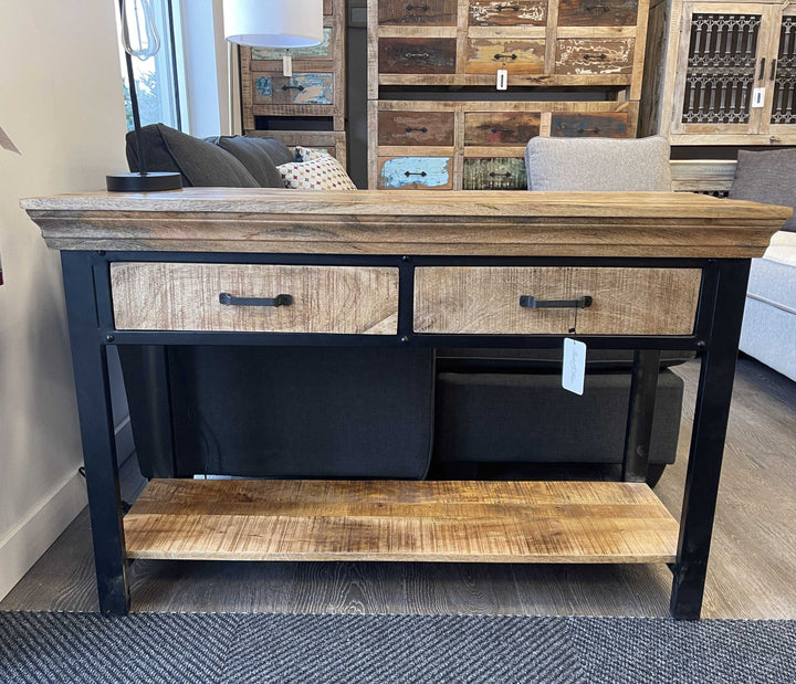 photo of 2 Drawer Console Table in Parker&Rome showroom